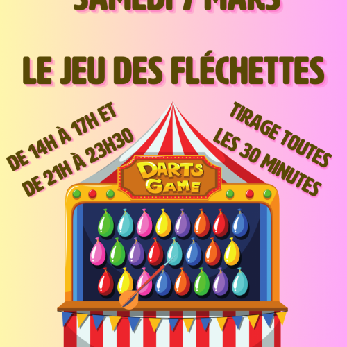 Les fléchettes