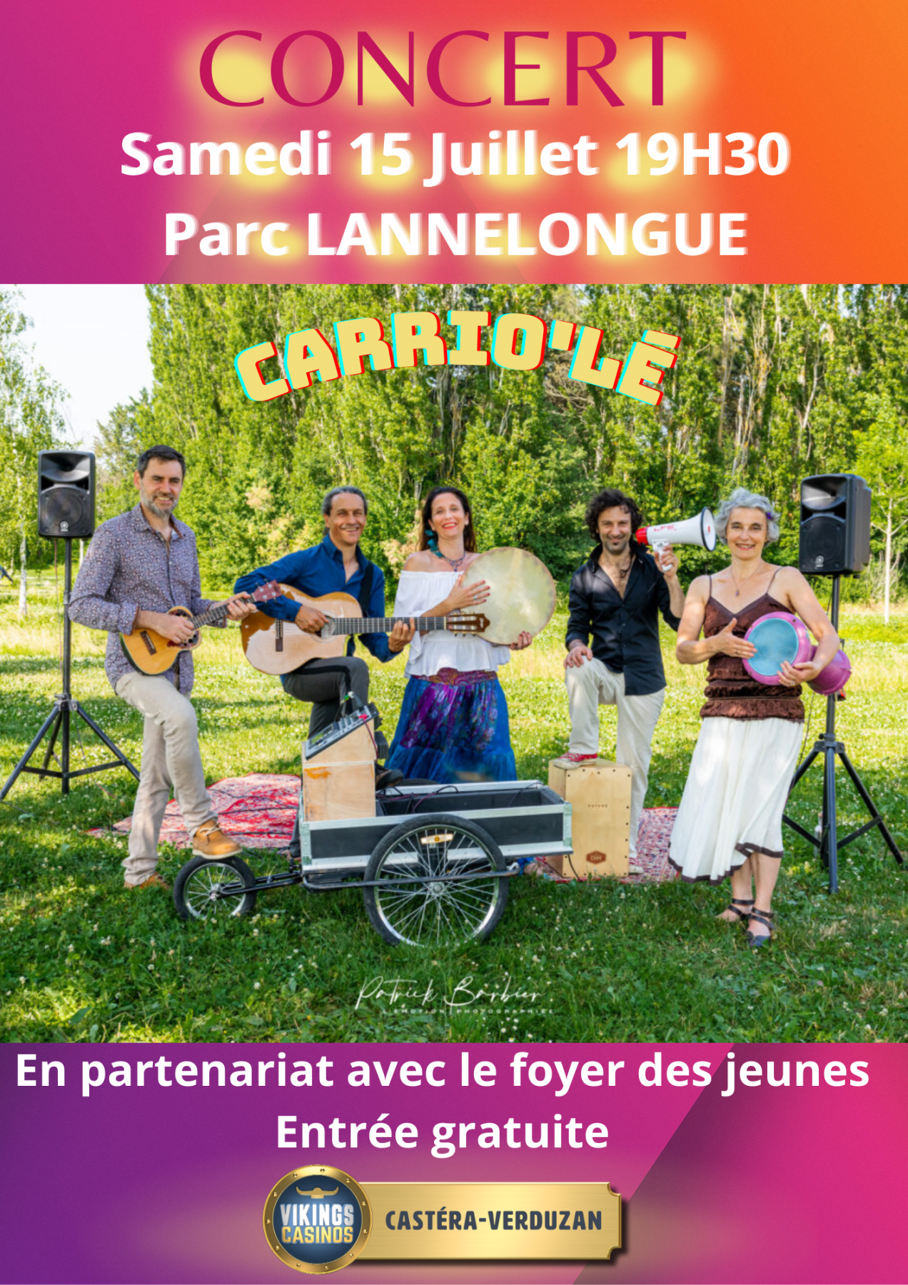 CONCERT: CARRO'LÉ