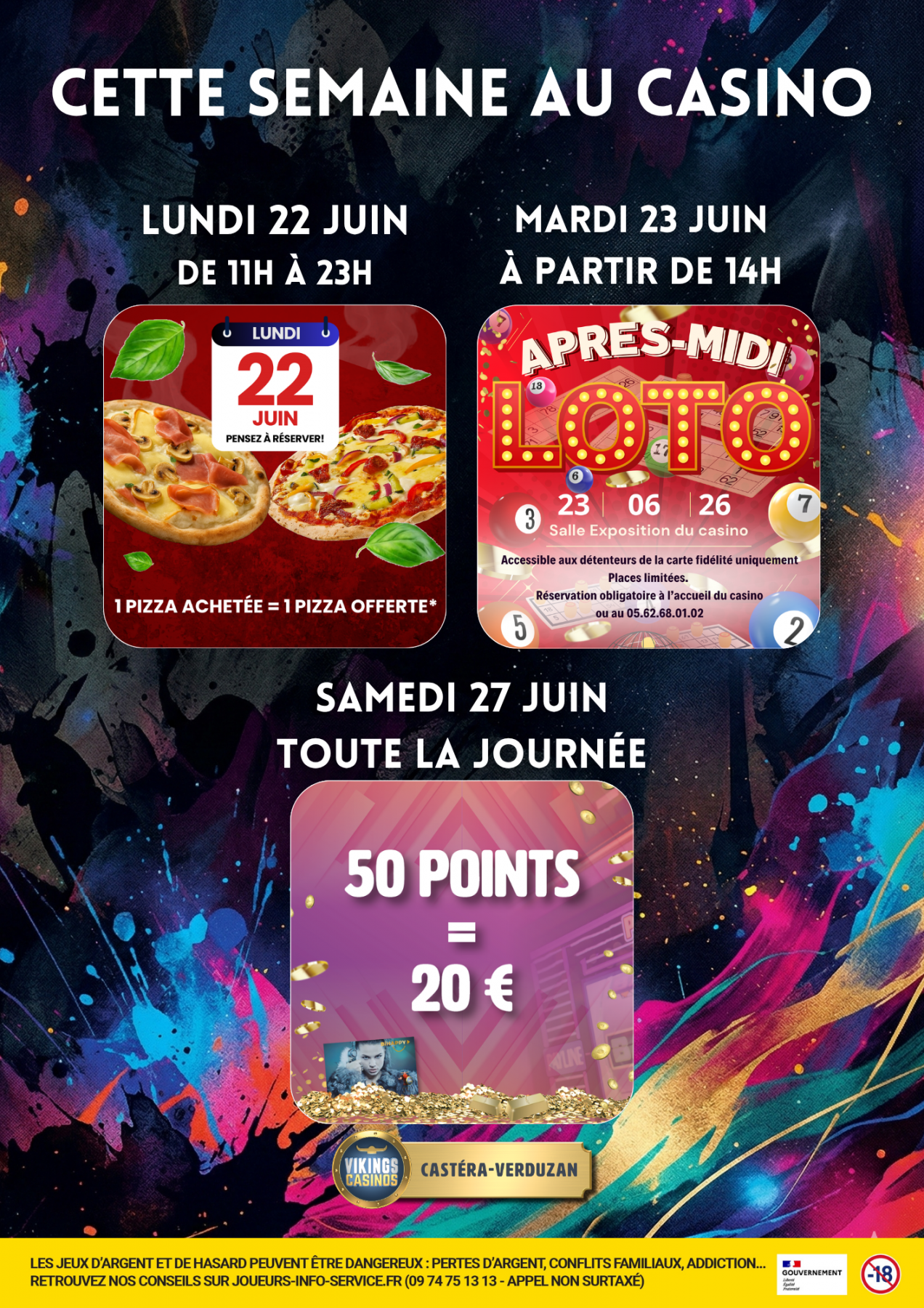 SEMAINE DU 22 JUIN AU 28 JUIN