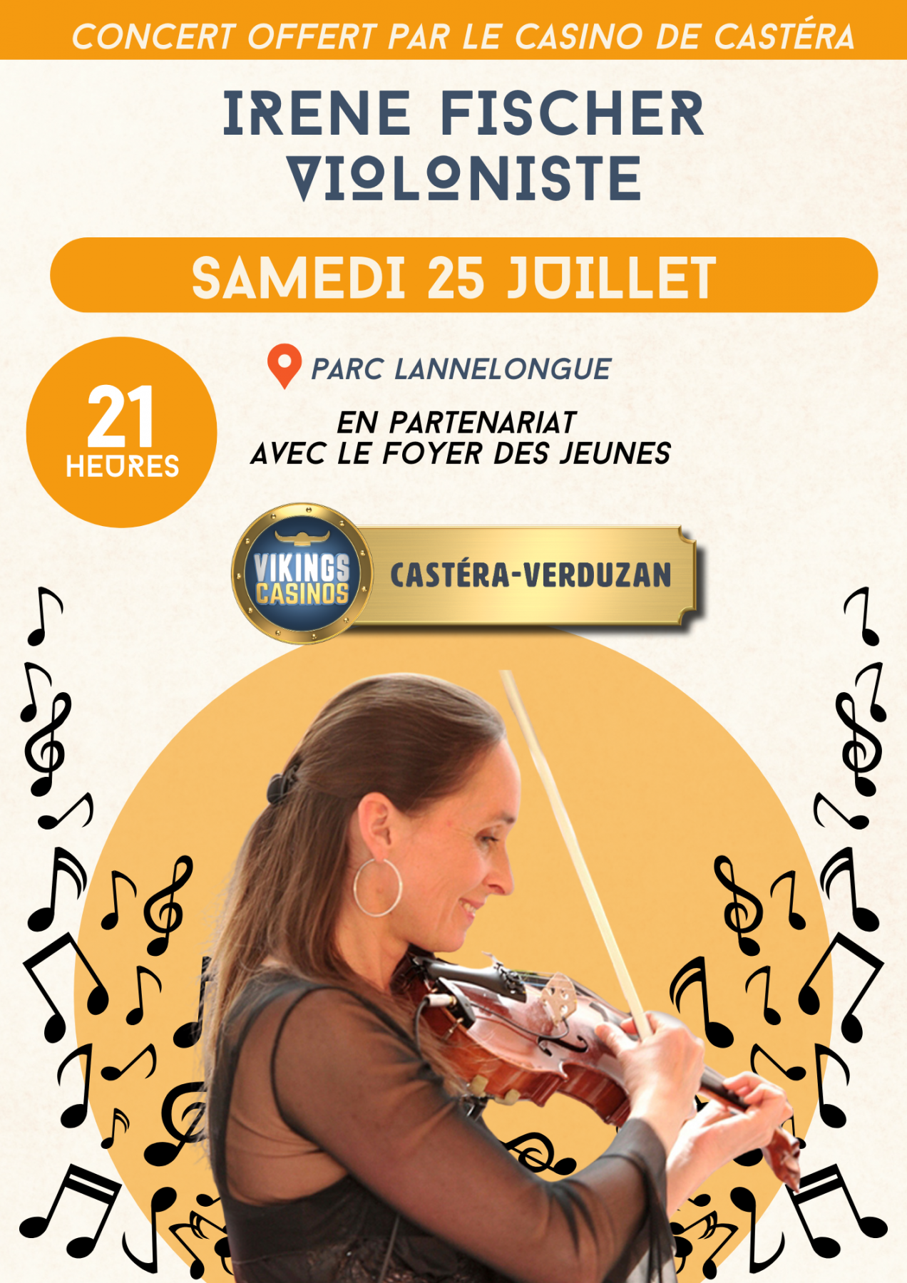CONCERT: IRESNE FISCHER - VIOLONISTE