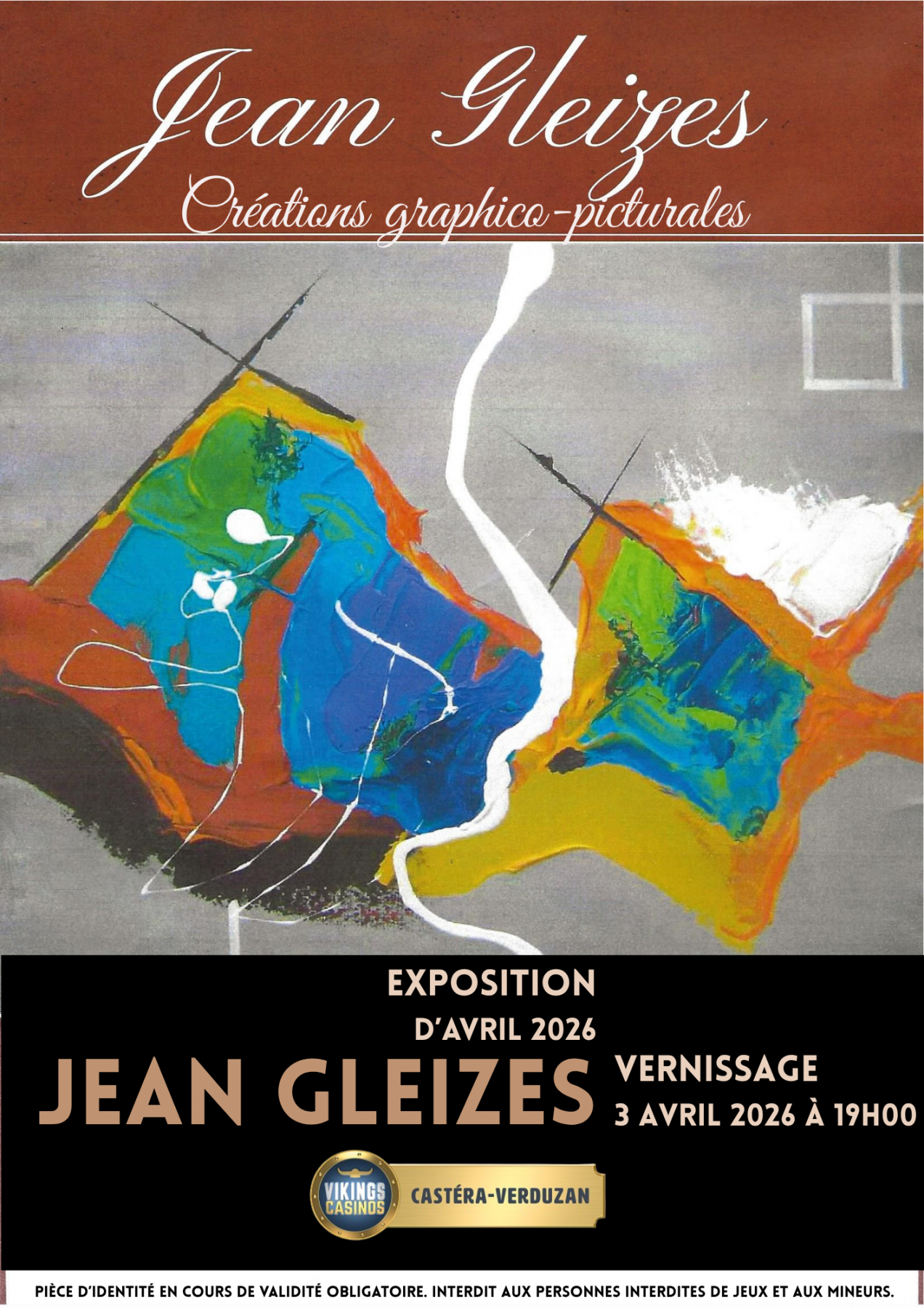 VERNISSAGE EXPOSITION DE JEAN GLEIZES