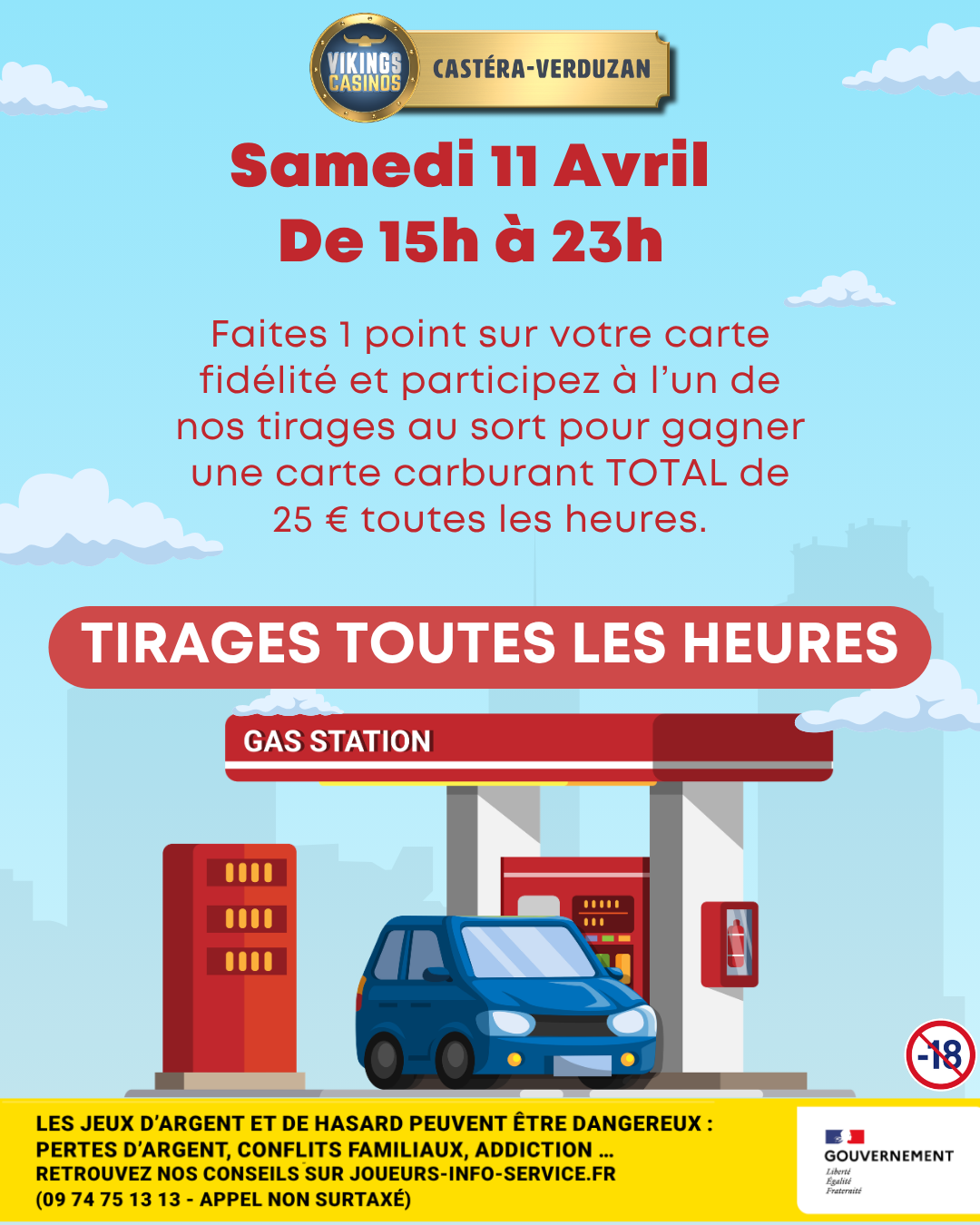 GAGNEZ UNE CARTE CARBURANT TOTAL DE 25€