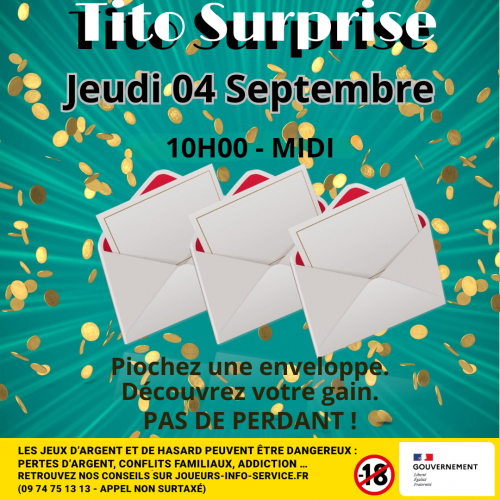 TITO SURPRISE