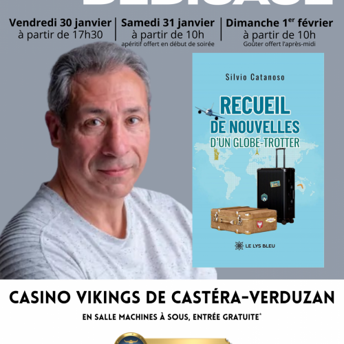 Séances de dédicace de Silvio CATANOSO