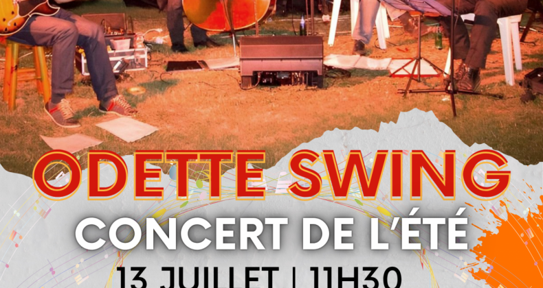 CONCERT DE L'ÉTÉ : ODETTE SWING 