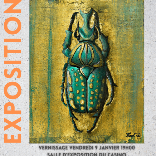 EXPOSITION PEINTURE JANVIER 2026: CAROLE BAILLY MAITRE