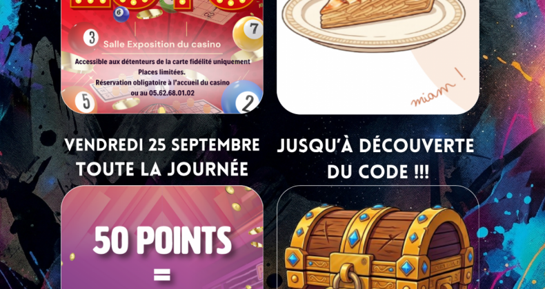SEMAINE DU 21 SEPTEMBRE AU 27 SEPTEMBRE