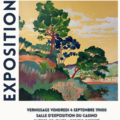 VERNISSAGE EXPOSITION DE FRÉDÉRIQUE PASCAL