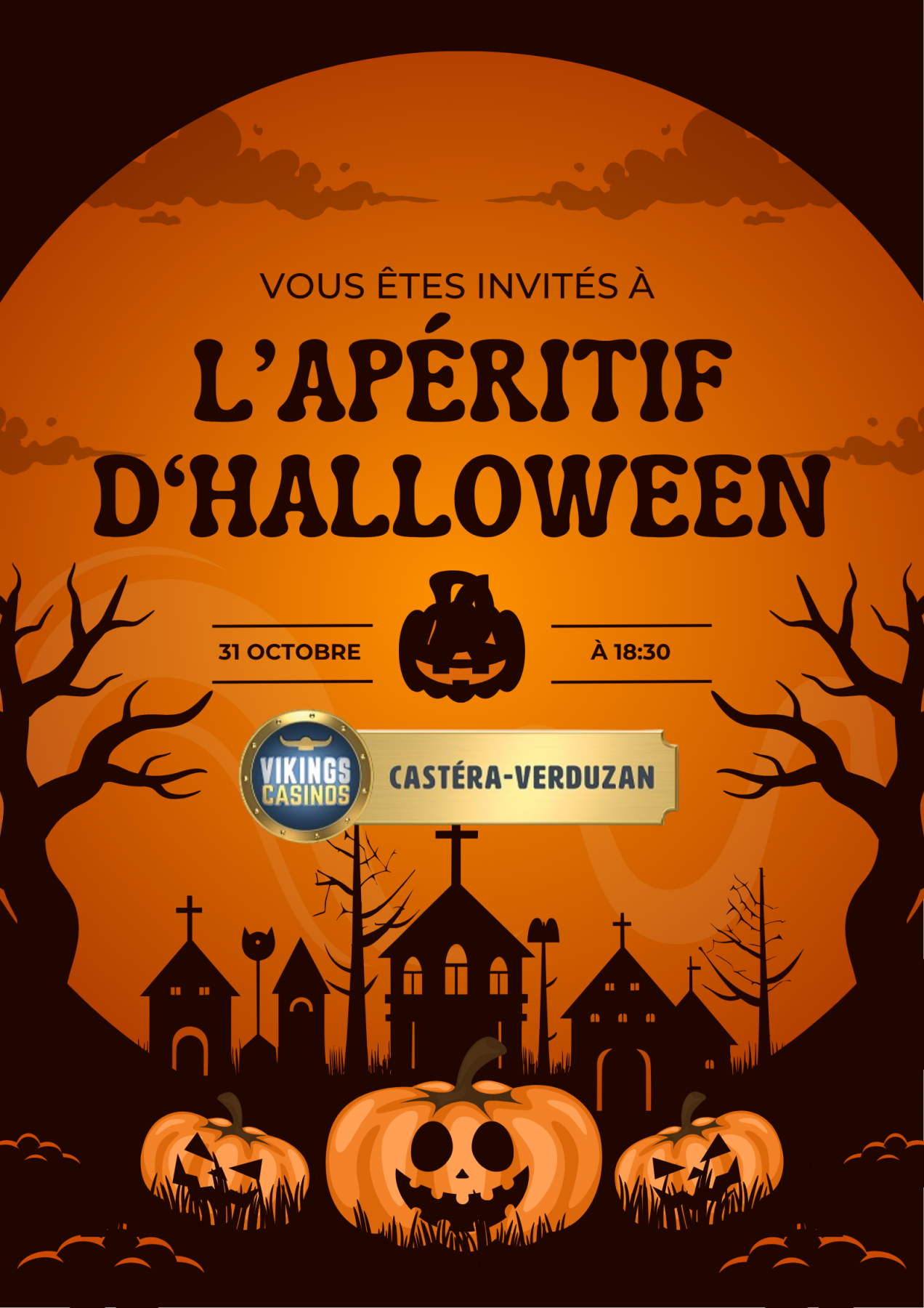Apéritif d'Halloween