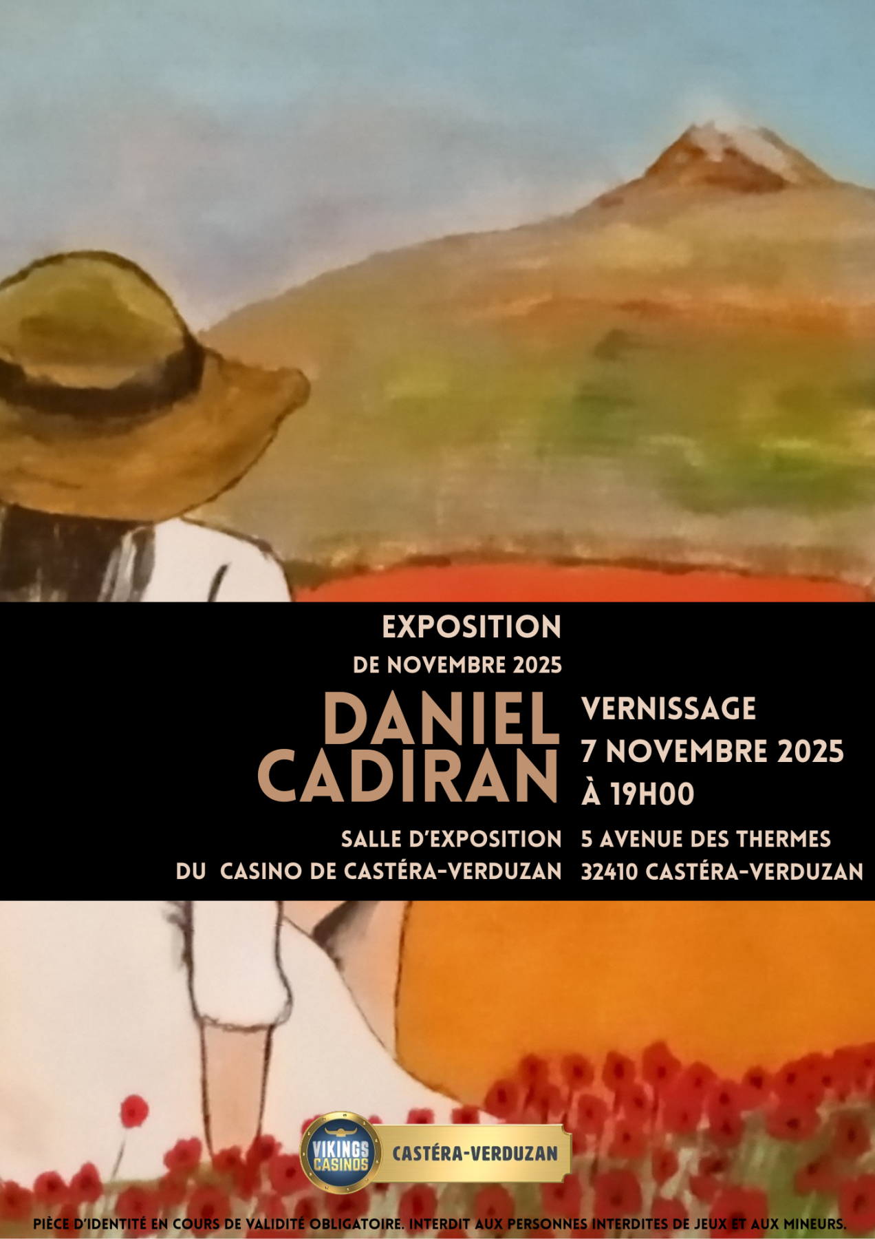 EXPOSITION PEINTURE NOVEMBRE 2025: DANIEL CADIRAN