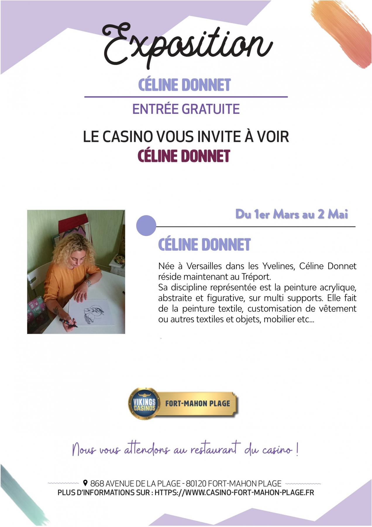 Exposition de Céline Donnet