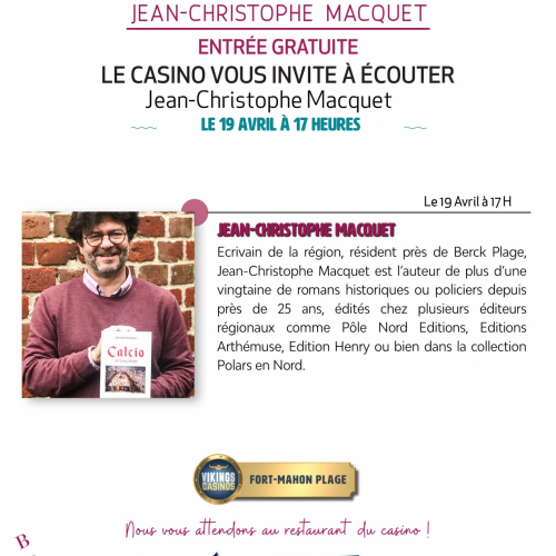 Présentation littéraire de Jean-Christophe Macquet