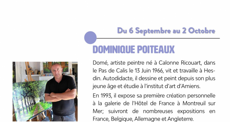 Exposition de Dominique Poiteaux