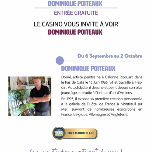 Exposition de Dominique Poiteaux