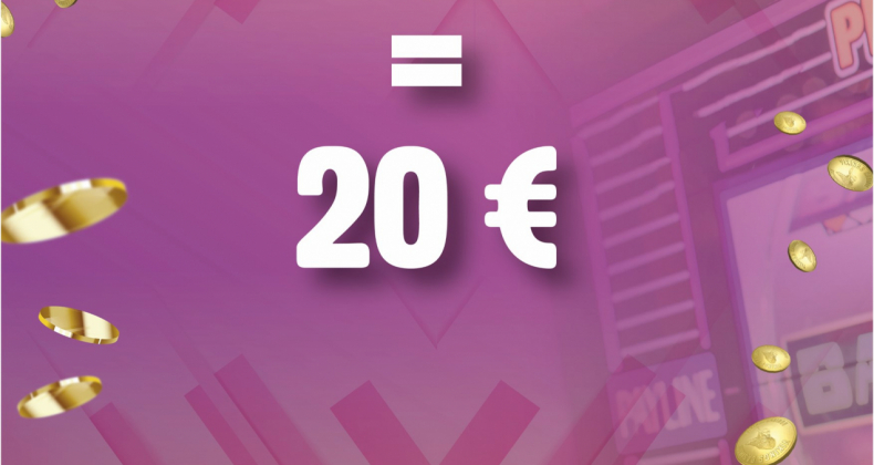 100 points = 20€