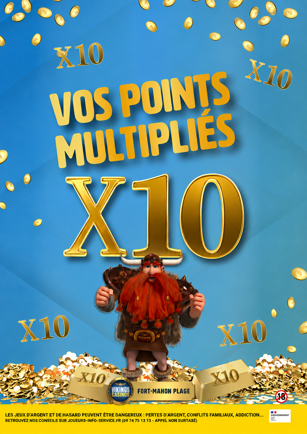 Points X 10 toute la journée