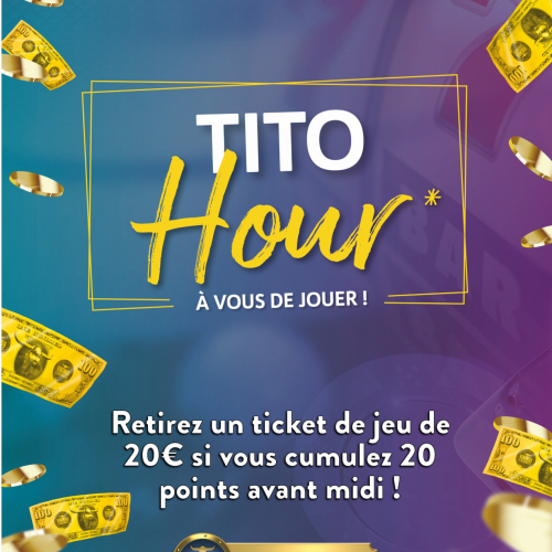 20 points= 20 € jusque 14h