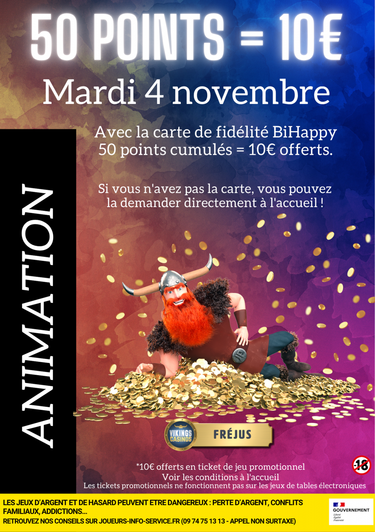 50 points collectés = 10€ Offerts