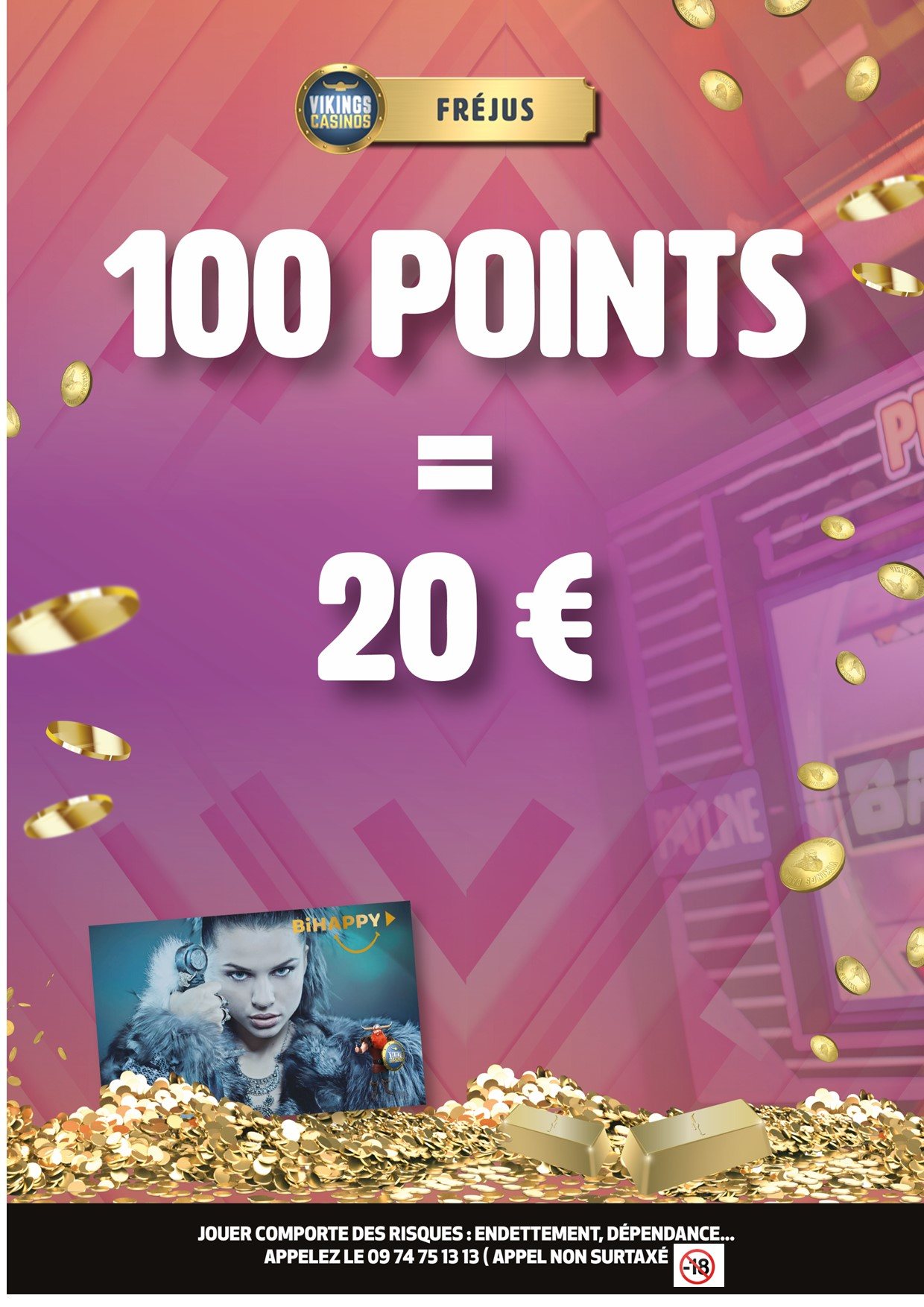 Gagnez 20€ en cumulant 100 pts