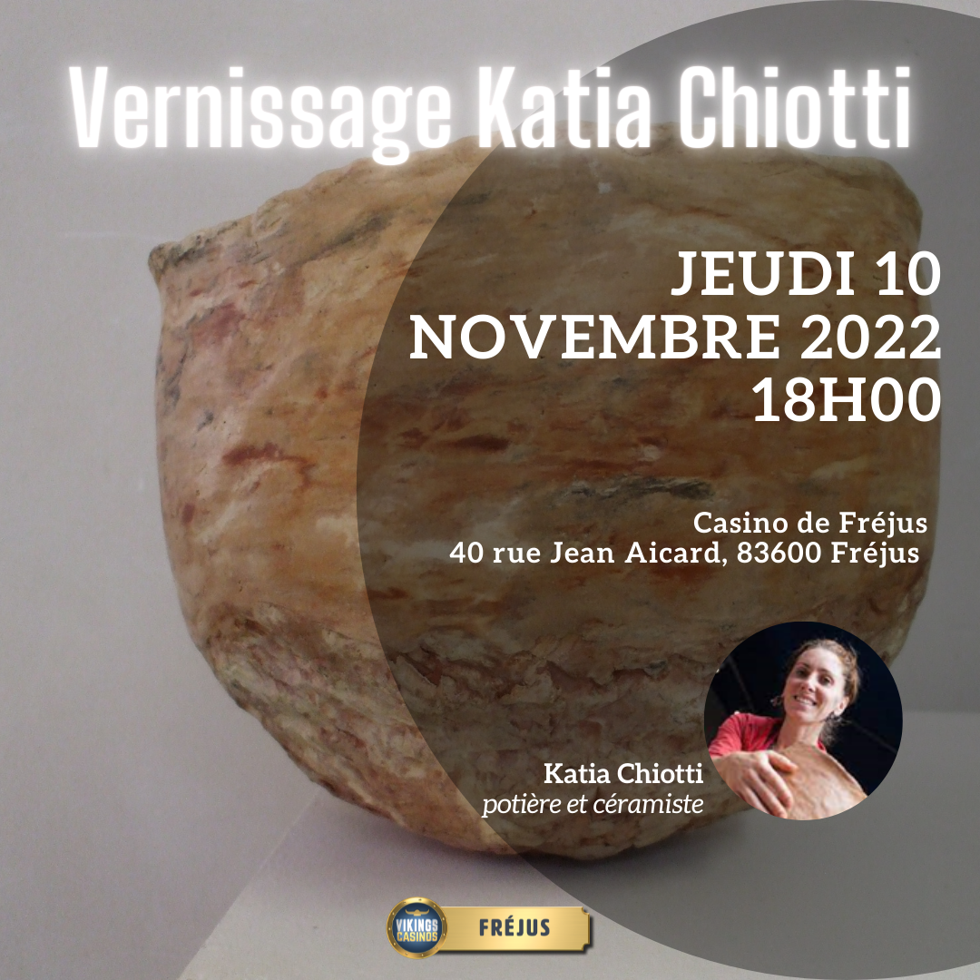 Vernissage de l'exposition de Katia Chiotti