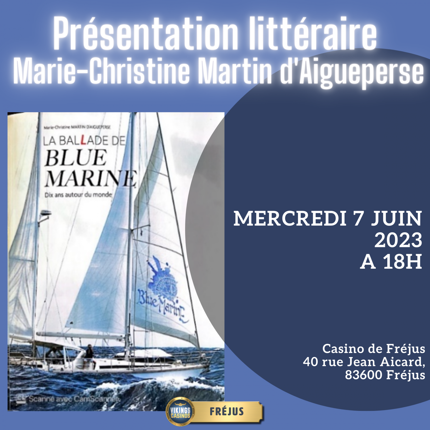 Présentation littéraire de Marie-Christine Martin D'Aigueperse