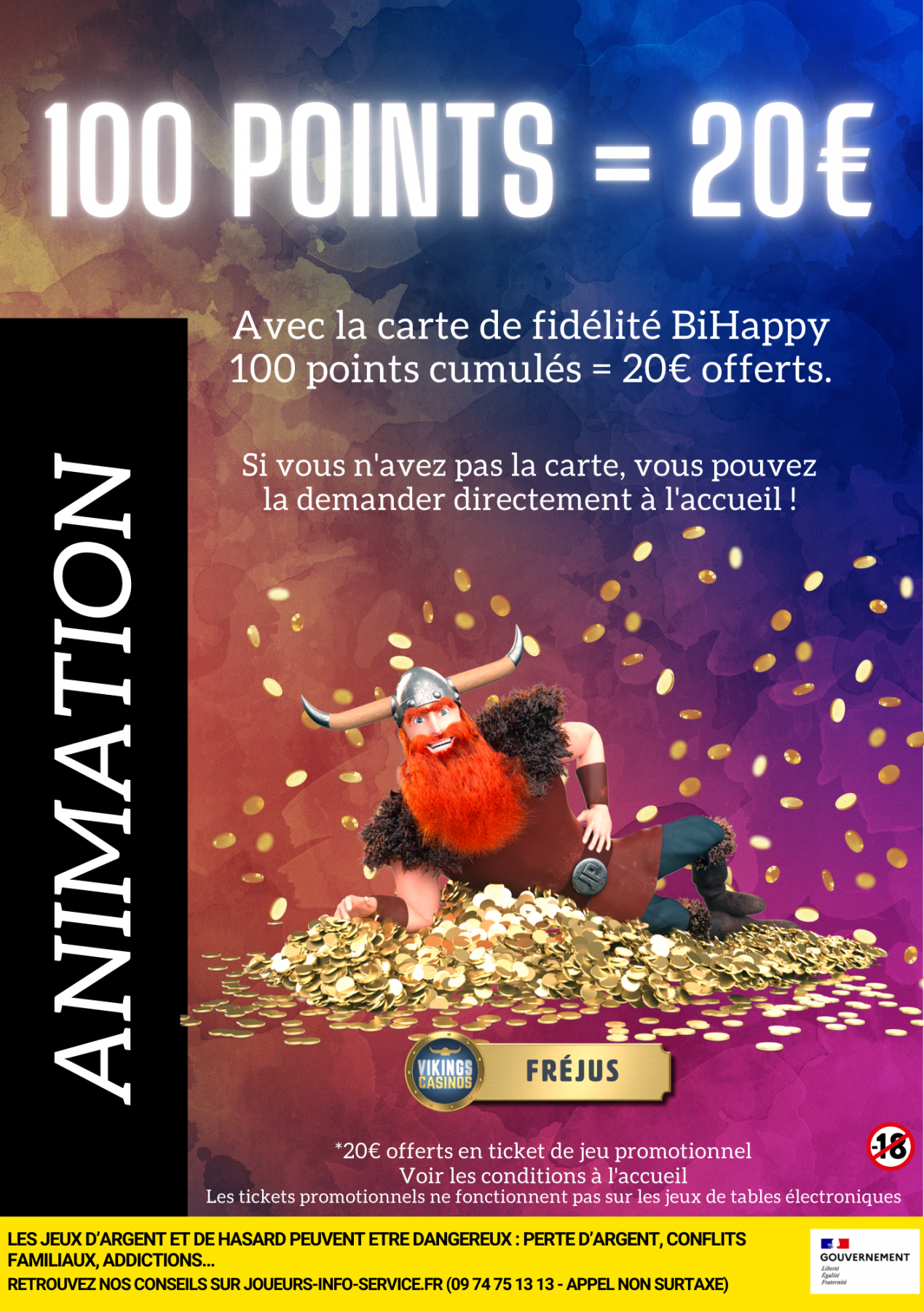 100 points collectés = 20€ Offerts
