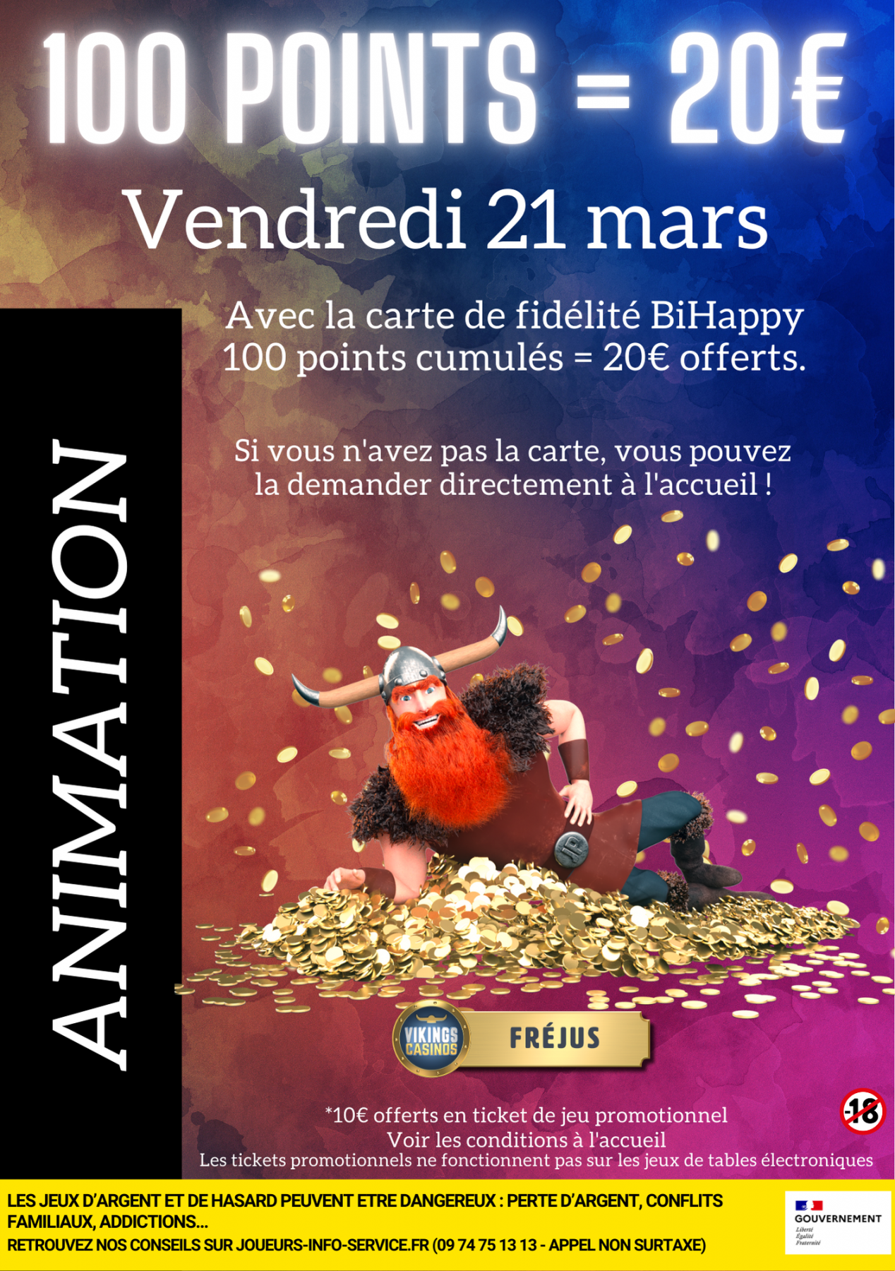100 points collectés = 20€ Offerts