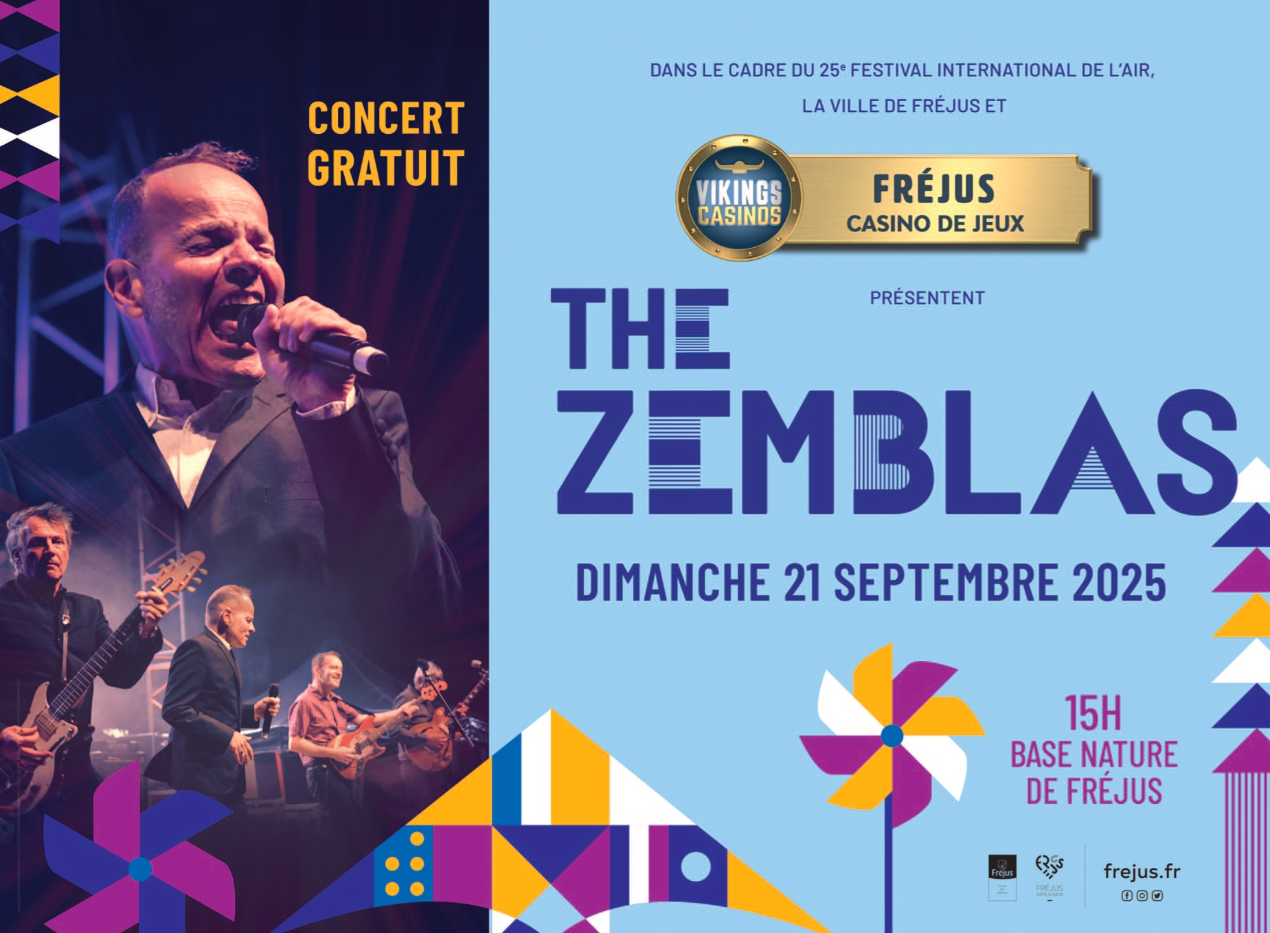 Concert The Zemblas au festival de l'air