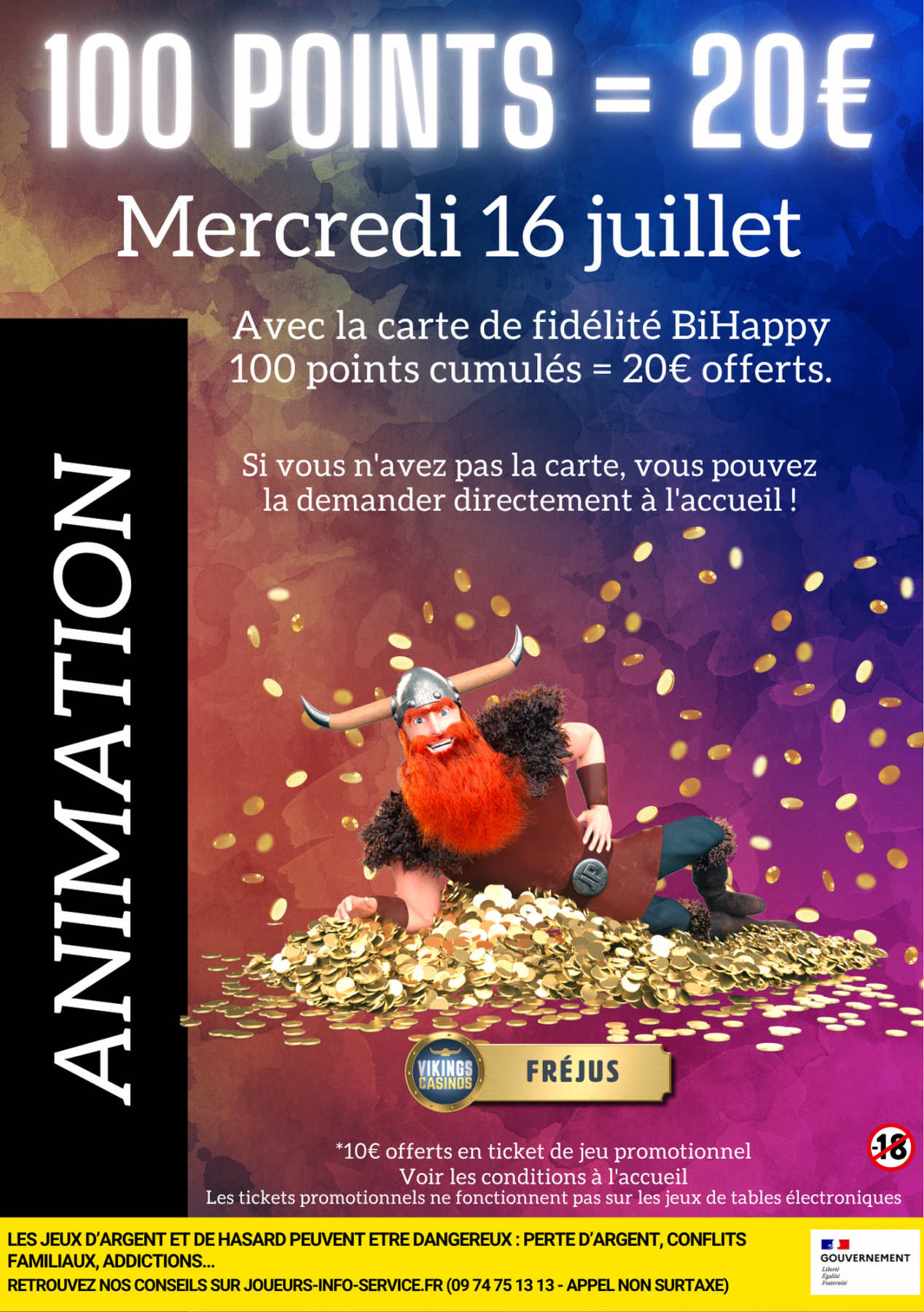 100 points collectés = 20€ Offerts