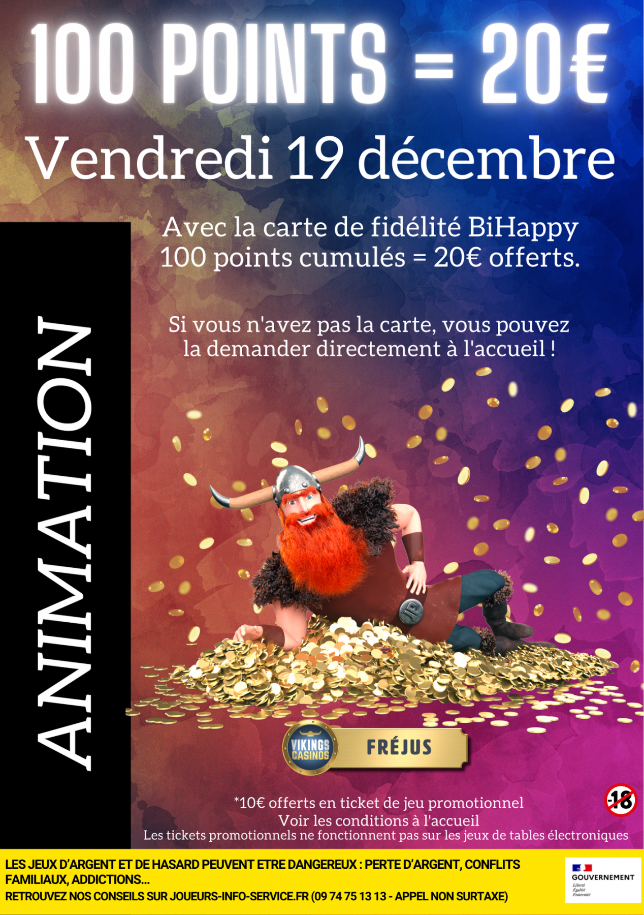 100 points collectés = 20€ Offerts