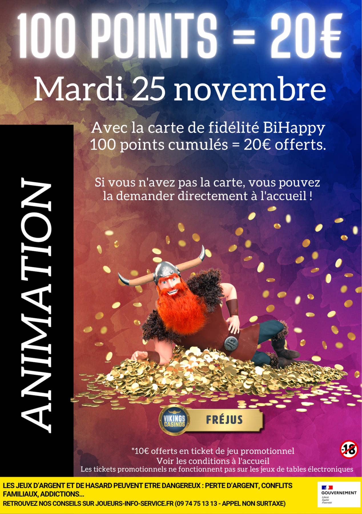 100 points collectés = 20€ Offerts