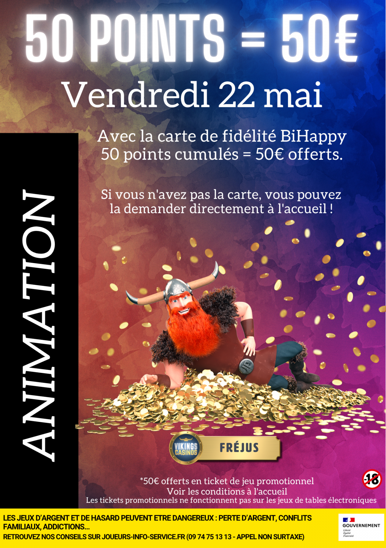 50 points collectés = 50€ Offerts
