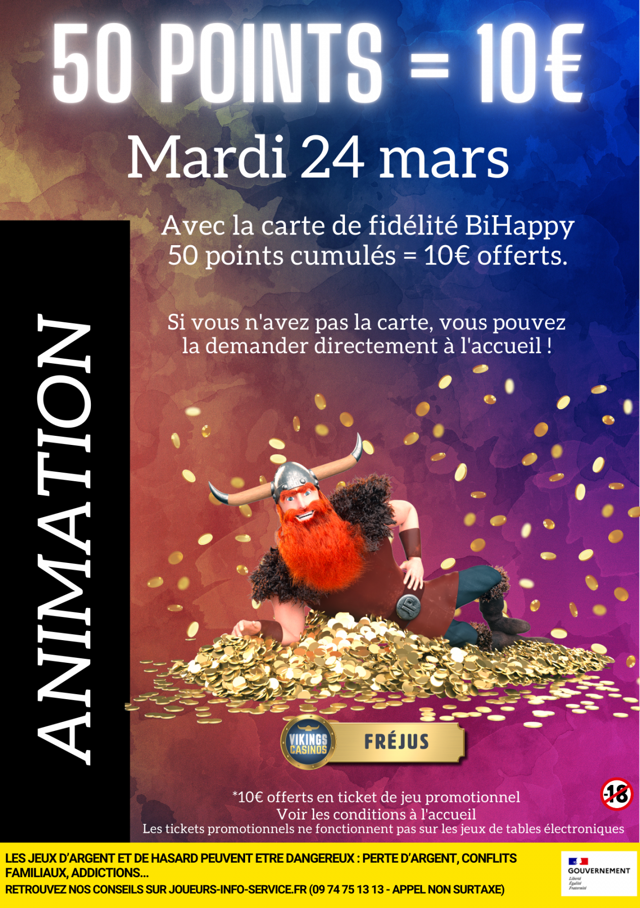 50 points collectés = 10€ Offerts