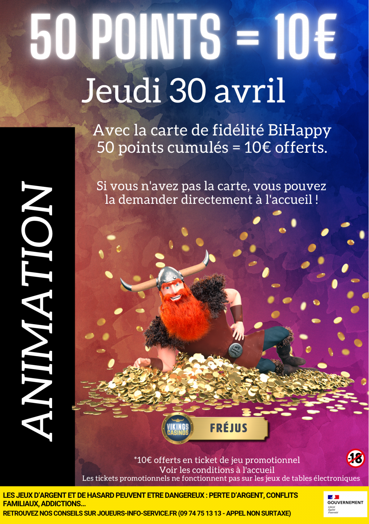 50 points collectés = 10€ Offerts