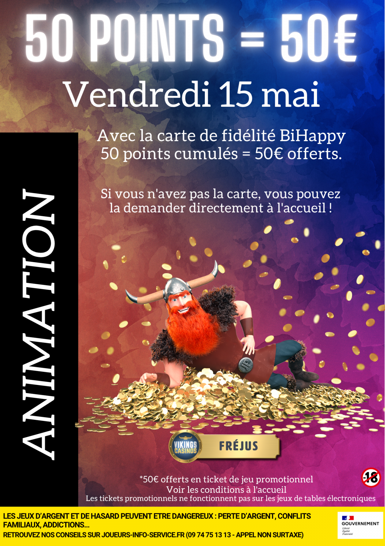 50 points collectés = 50€ Offerts