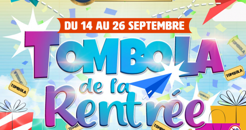 Tombola de la rentrée