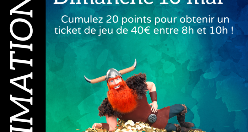 20 points collectés = 40€ offerts