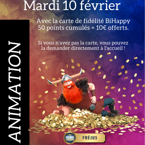 50 points collectés = 10€ Offerts