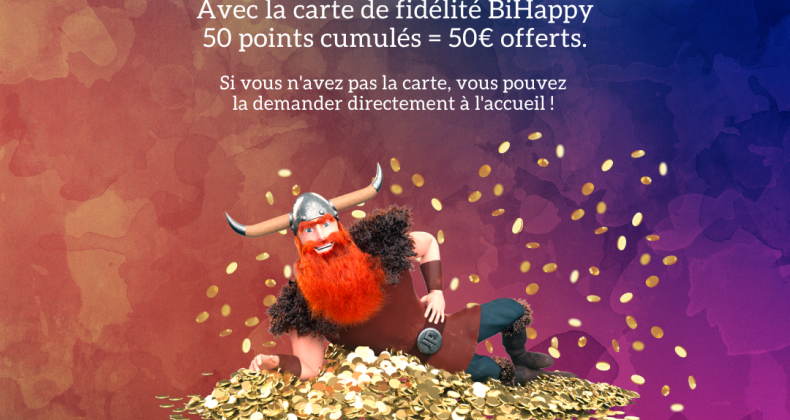 50 points collectés = 50€ Offerts