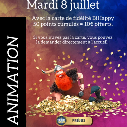 5 points collectés = 5€ offerts