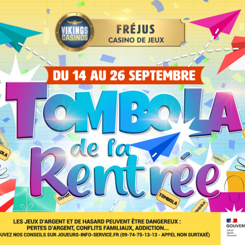 Tombola de la rentrée 