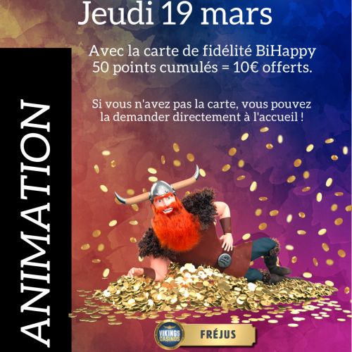 50 points collectés = 10€ Offerts