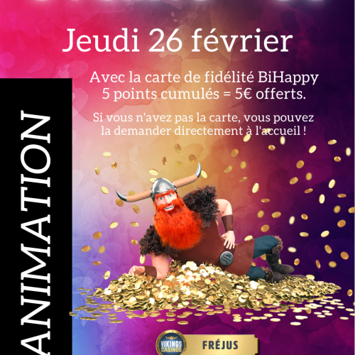 5 points collectés = 5€ offerts