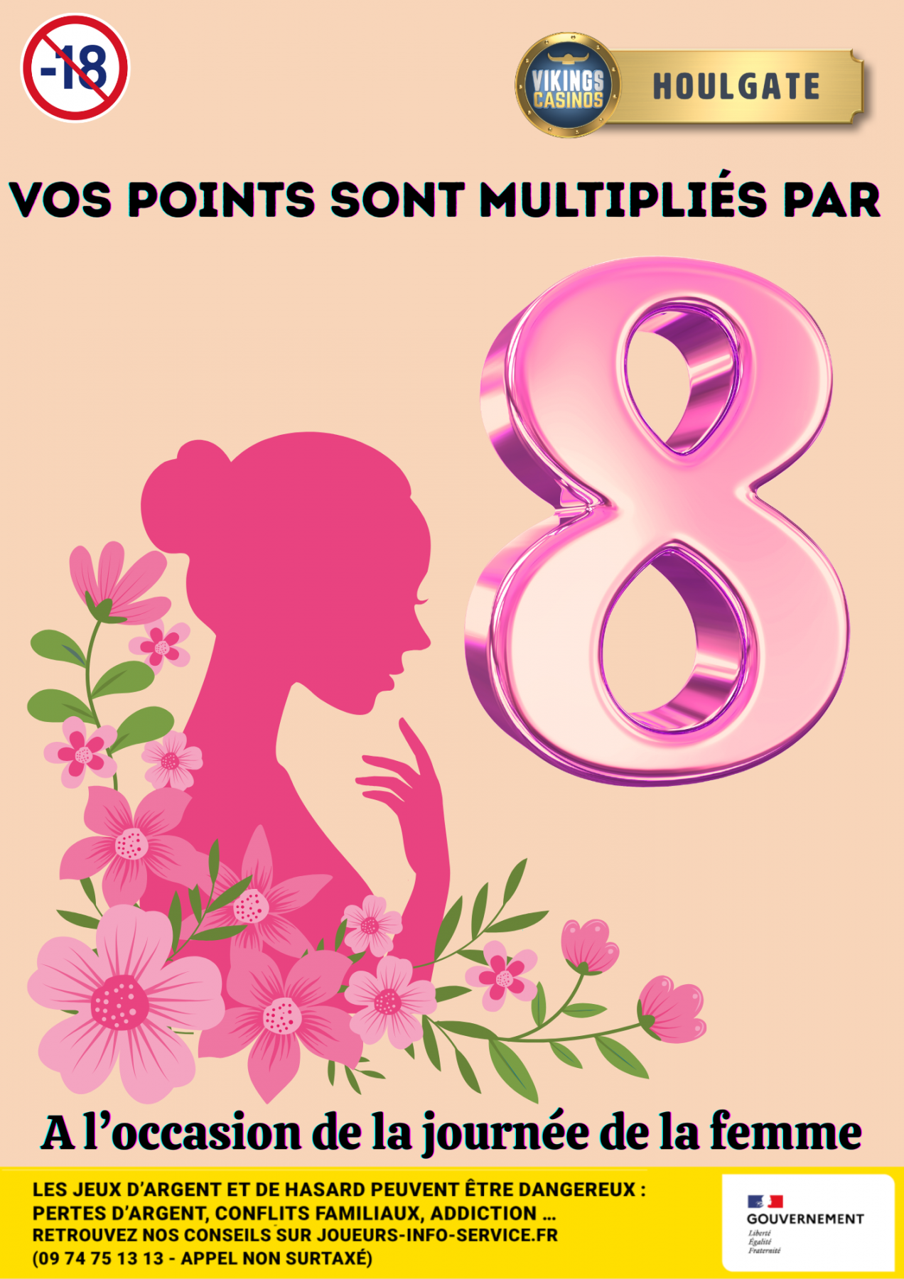 Vos points X 8 Mesdames !!  -Journée de la femme