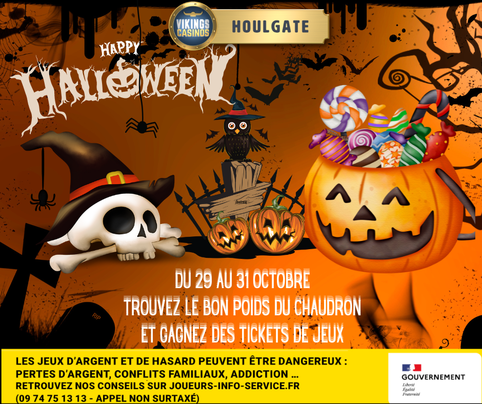 Chez Bogato - Halloween - Ballon Chaudron Magique