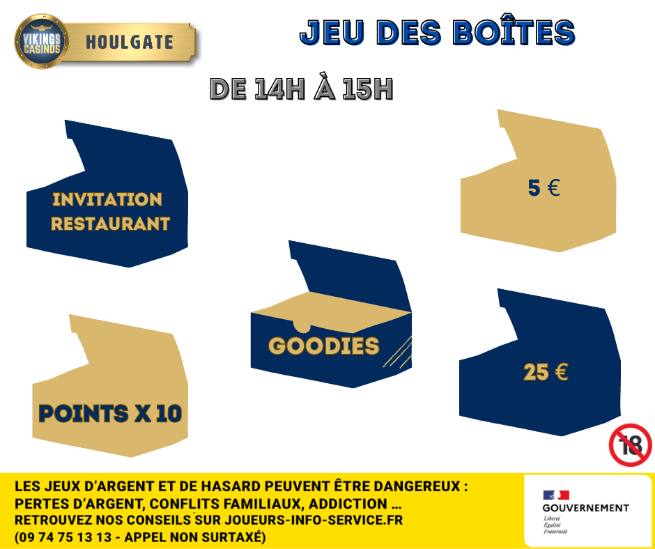 Jeu des Boites 