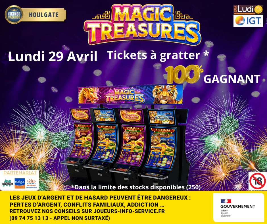 TICKET A GRATTER  - 100 % GAGNANT 
