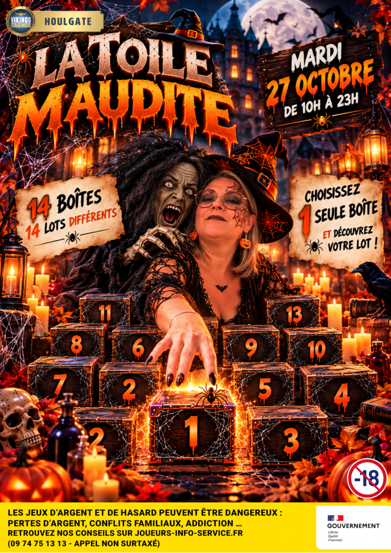 LA TOILE MAUDITE