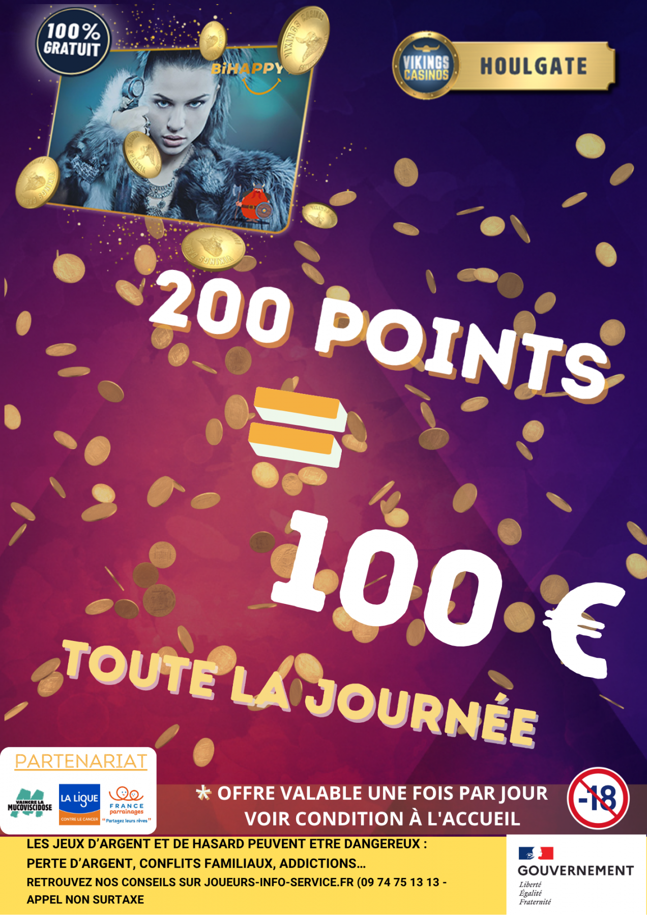 200 Pts = 100 €