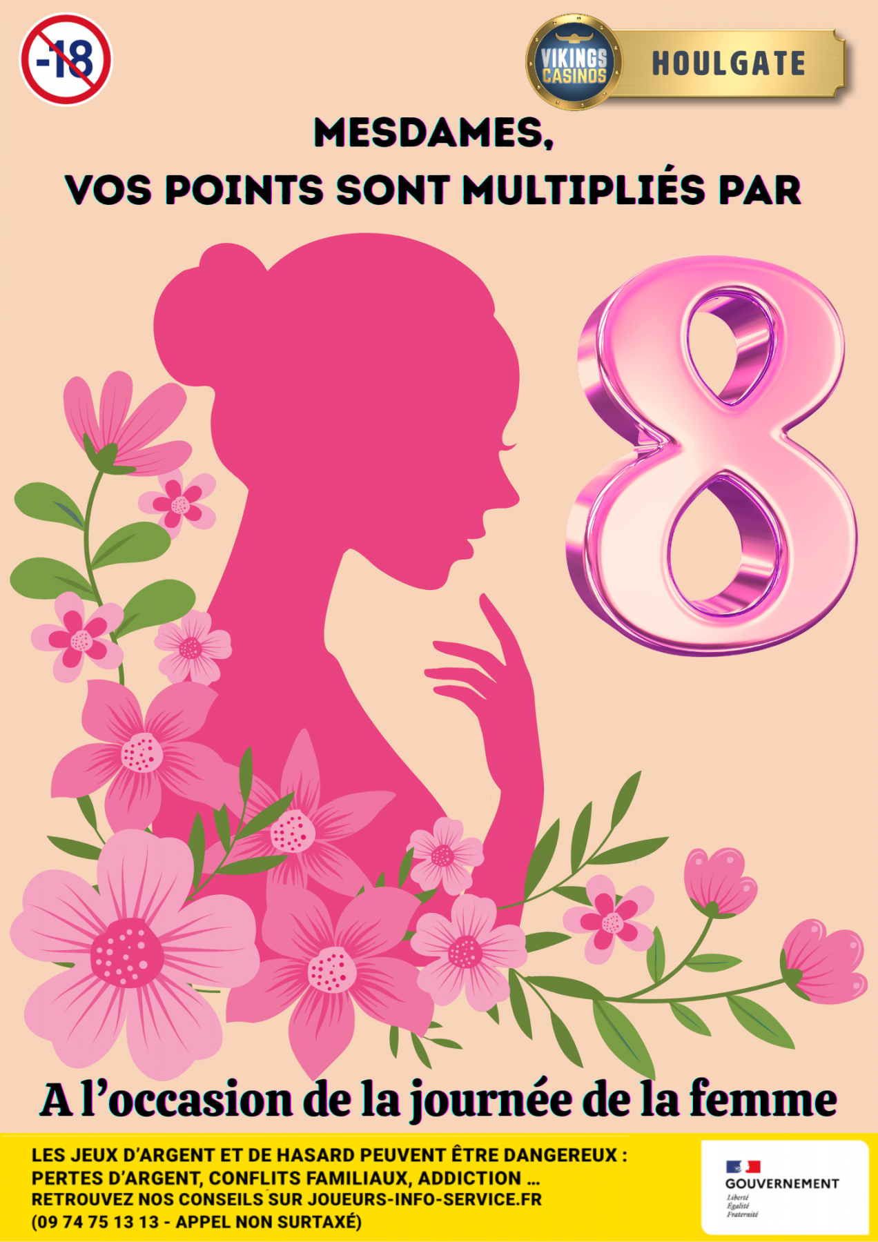 Vos points X 8 Mesdames !!  -Journée de la femme